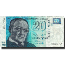 Banknote, Finland, 20 Markkaa, 1993, 1993, KM:123, AU(50-53)