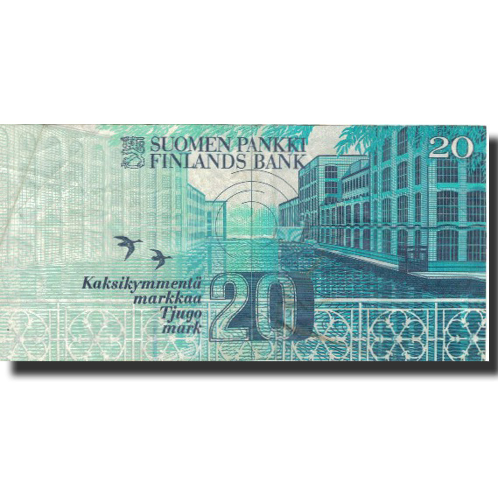 Billet, Finlande, 20 Markkaa, 1993, 1993, KM:123, TTB