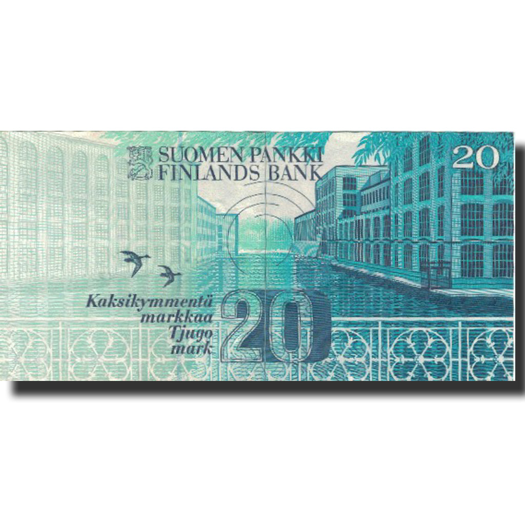 Banknote, Finland, 20 Markkaa, 1993, 1993, KM:123, EF(40-45)