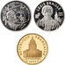 Vème République, coffret 3 x 100 Francs Série "Panthéon" 1999