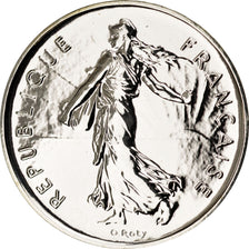 FRANCE, Semeuse, 5 Francs, 2001, Paris, KM #926a.1, MS(65-70), Nickel Clad...