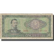 Biljet, Roemenië, 50 Lei, 1966, 1966, KM:96a, B