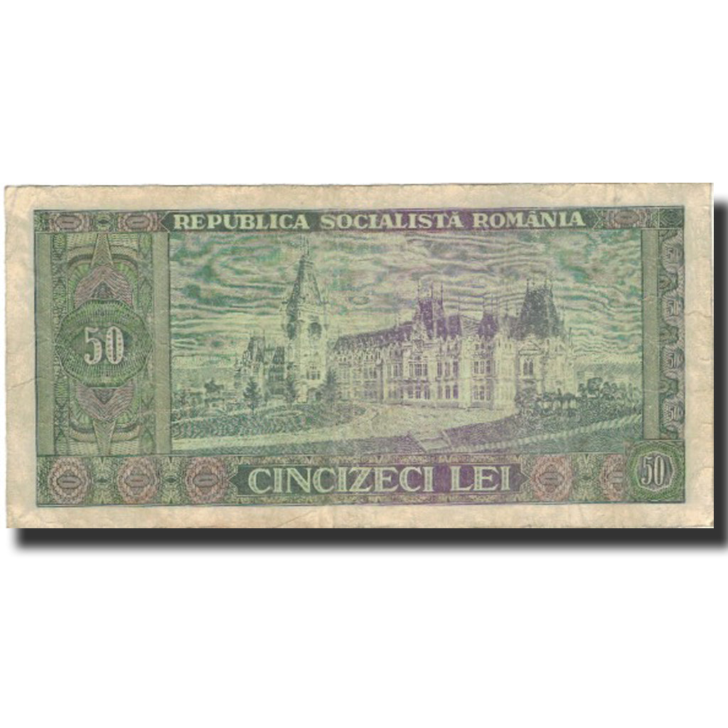 Banconote, Romania, 50 Lei, 1966, 1966, KM:96a, MB