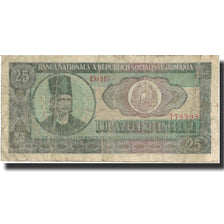 Banconote, Romania, 25 Lei, 1966, 1966, KM:95a, B