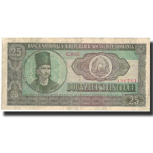 Banknote, Romania, 25 Lei, 1966, 1966, KM:95a, VF(20-25)