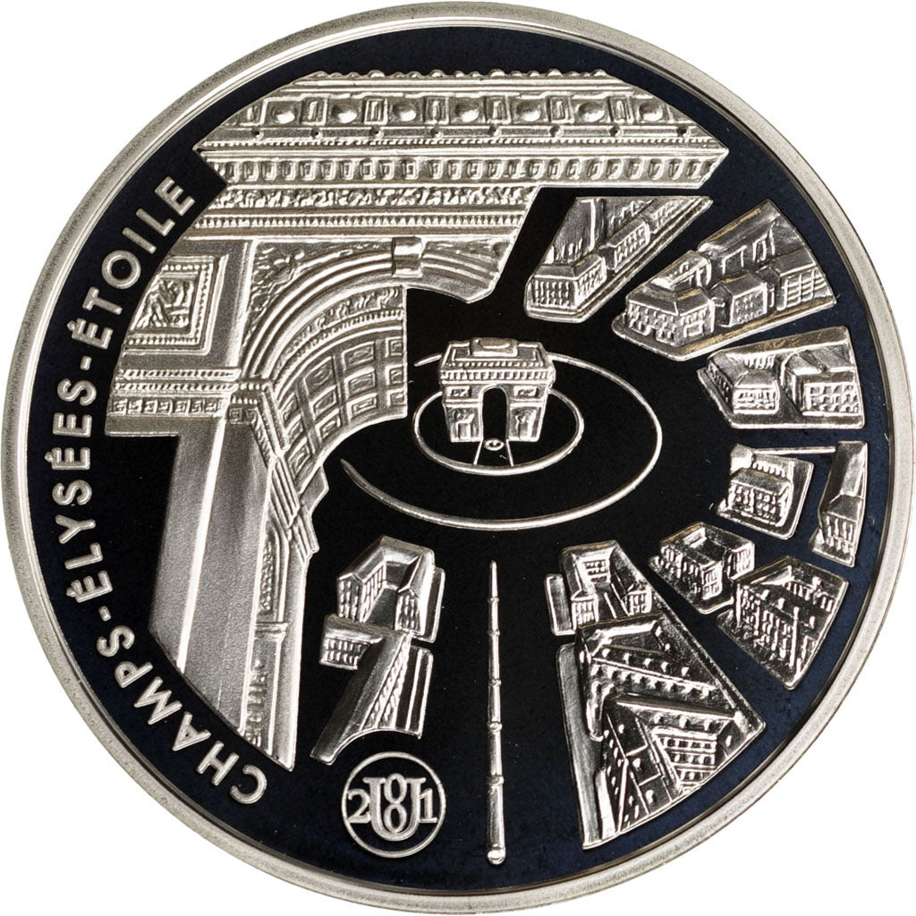 FRANCE, 10 Francs, 2001, MS(65-70), Silver, 22.20