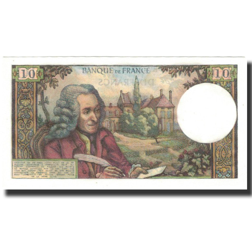 Frankreich, 10 Francs, Voltaire, 1970, 1970-05-08, UNZ, Fayette:62.44, KM:147c