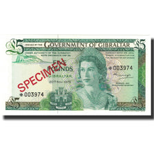Banknote, Gibraltar, 5 Pounds, 1975 SPECIMEN, 1975-11-20, KM:19s, UNC(65-70)