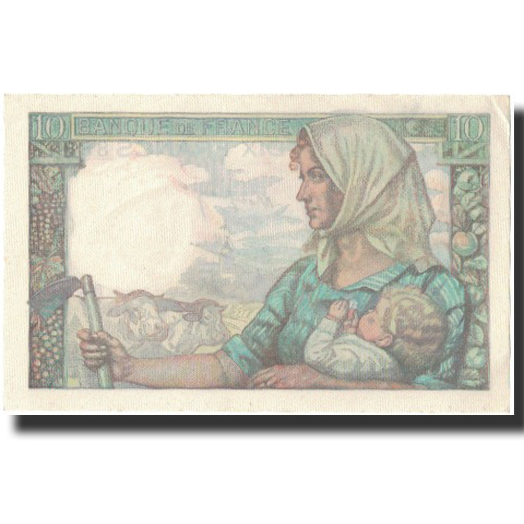 Francja, 10 Francs, Mineur, 1946, 1946-09-26, UNC(60-62), Fayette:8.15, KM:99e