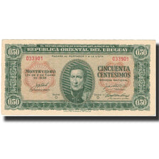 Banknote, Uruguay, 50 Centesimos, 1939, 1939-01-02, KM:34, EF(40-45)