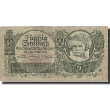 Banknote, Austria, 50 Schilling, 1945, 1945-05-29, KM:117, VF(30-35)