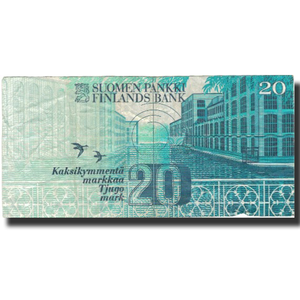 Banknote, Finland, 20 Markkaa, 1993, 1993, KM:123, VF(30-35)