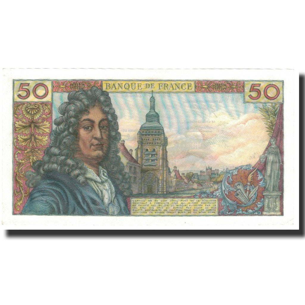 Frankreich, 50 Francs, Racine, 1974, 1974-09-05, VZ, Fayette:64.27, KM:148d