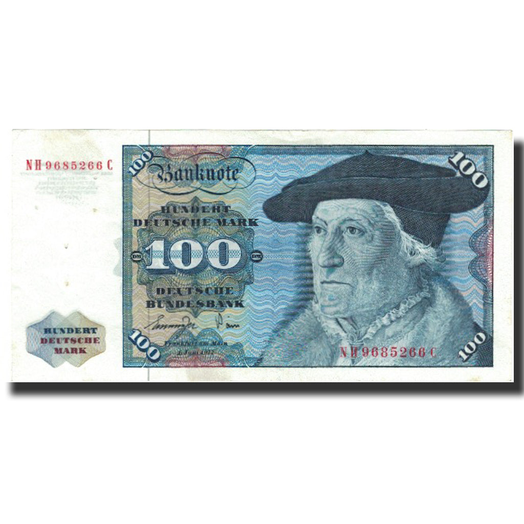 Banknote, GERMANY - FEDERAL REPUBLIC, 100 Deutsche Mark, 1977, 1977-06-01