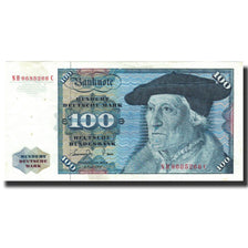 Billete, 100 Deutsche Mark, 1977, ALEMANIA - REPÚBLICA FEDERAL, 1977-06-01
