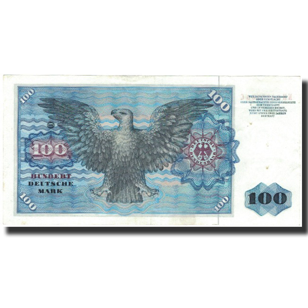 Banknote, GERMANY - FEDERAL REPUBLIC, 100 Deutsche Mark, 1977, 1977-06-01
