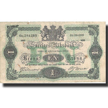Banknote, Sweden, 1 Krona, 1920, 1920, KM:32g, EF(40-45)