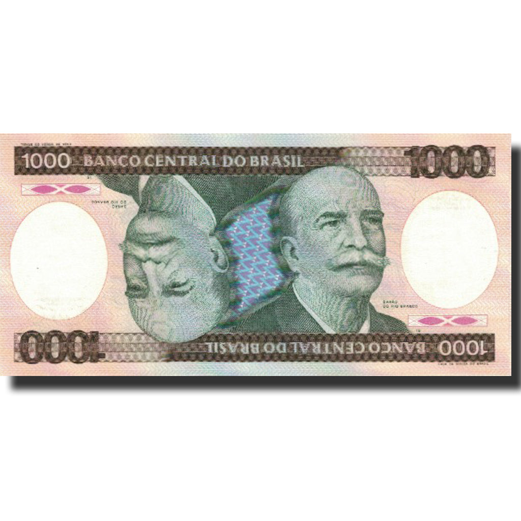Nota, Brasil, 1000 Cruzeiros, Undated (1981-85), KM:201a, UNC(65-70)