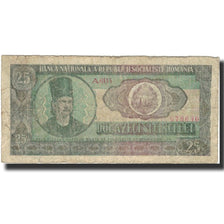 Geldschein, Rumänien, 25 Lei, 1966, 1966, KM:95a, SGE