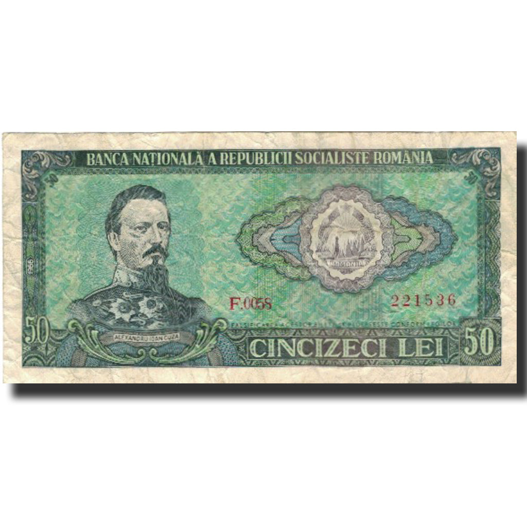 Banknote, Romania, 50 Lei, 1966, 1966, KM:96a, VF(30-35)