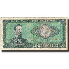 Banknote, Romania, 50 Lei, 1966, 1966, KM:96a, VF(30-35)