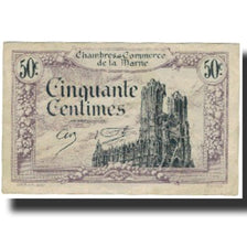 Frankrijk, Marne, 50 Centimes, 1926, TTB, Pirot:43-1