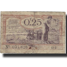 France, Arras, 25 Centimes, VG(8-10), Pirot:94-3