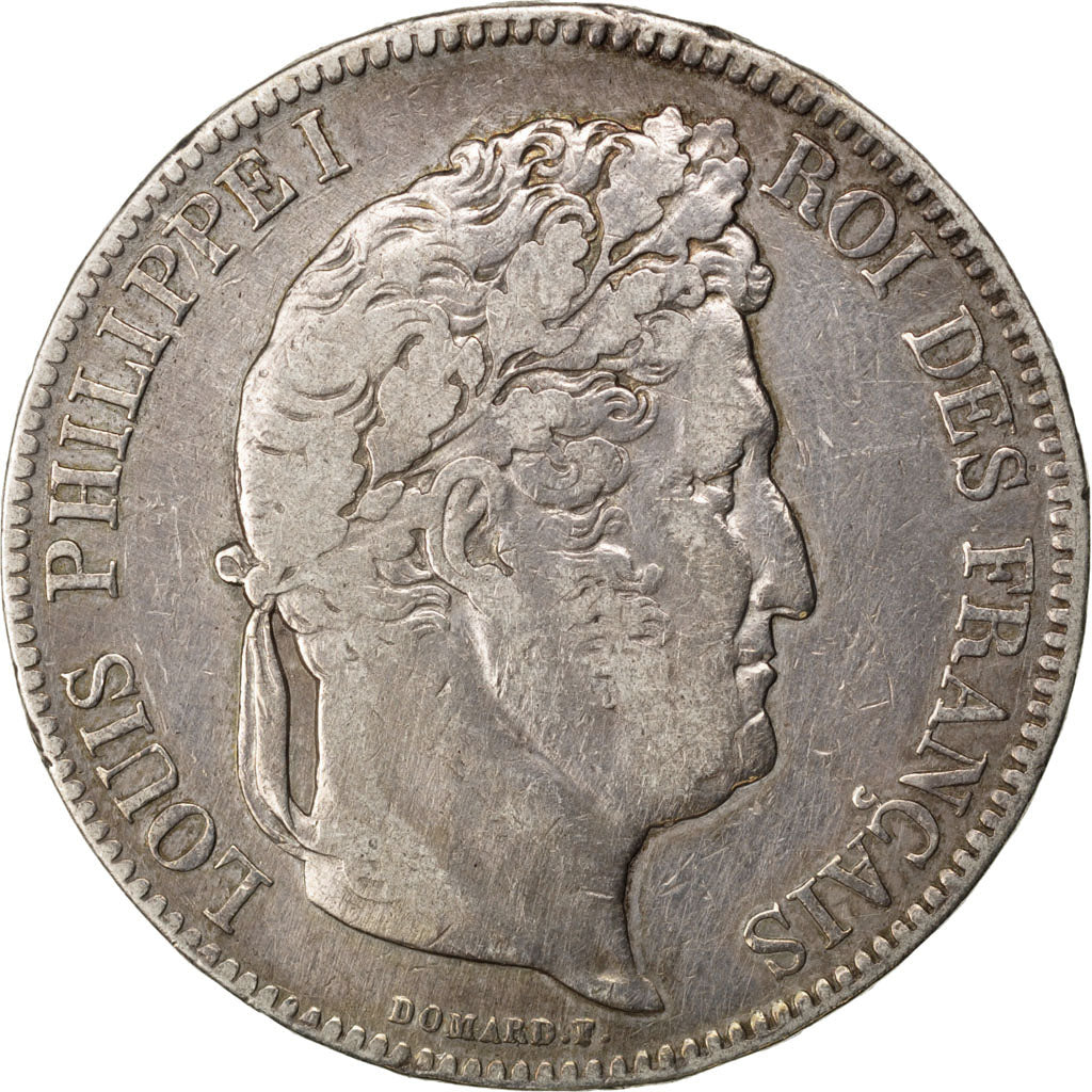 Monnaie, France, Louis-Philippe, 5 Francs, 1832, Lille, TB, Argent, KM:749.13