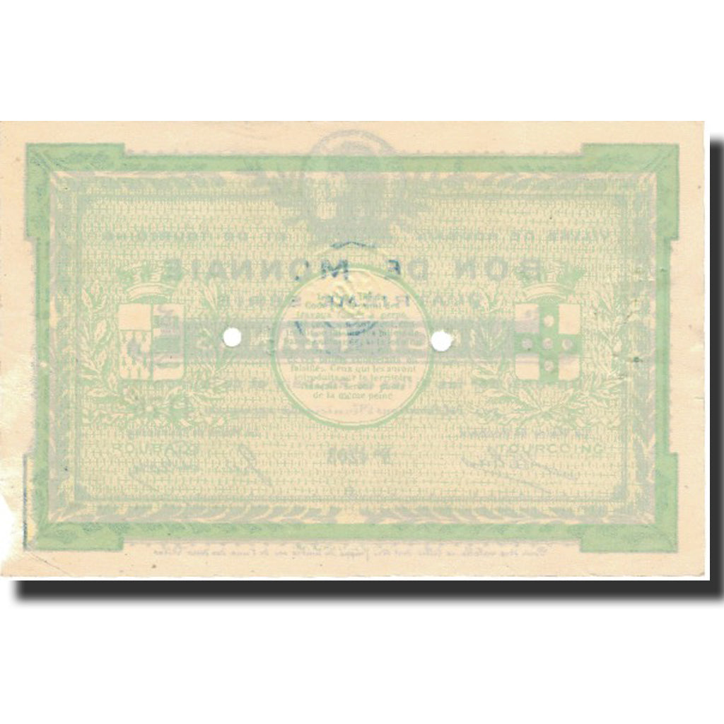 Frankreich, Roubaix et Tourcoing, 20 Francs, 1917, S, Pirot:59-2144