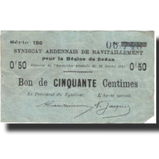 Francia, Sedan, 50 Centimes, 1916, MB+, Pirot:08-282