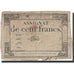 Francja, 100 Francs, 1795, 1795-01-07, VF(20-25), KM:A78
