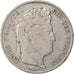 FRANCE, Louis-Philippe, 5 Francs, 1833, Bordeaux, KM #749.7, VF(20-25), Silver,.