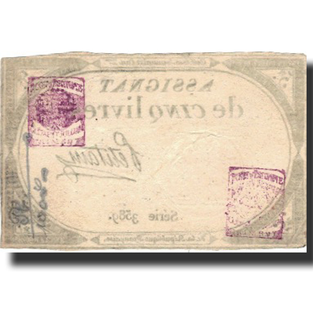 Frankreich, 5 Livres, 1793, Duval, 1793-10-31, SS+, KM:A76, Lafaurie:171