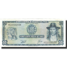 Banknote, Peru, 50 Soles De Oro, 1972, 1972-05-04, KM:101b, AU(55-58)