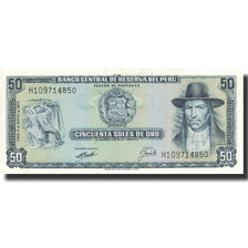 Banknot, Peru, 50 Soles De Oro, 1972, 1972-05-04, KM:101b, AU(55-58)