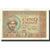 Billet, Madagascar, 5 Francs, 1937, KM:35, SPL