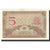 Banknote, Madagascar, 5 Francs, 1937, KM:35, UNC(63)
