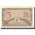 Banknote, Madagascar, 5 Francs, 1937, KM:35, UNC(63)
