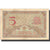 Banknote, Madagascar, 5 Francs, 1937, KM:35, AU(55-58)