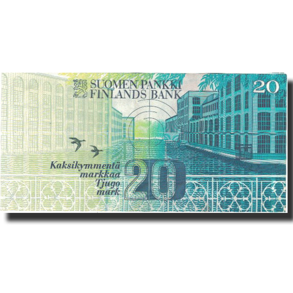 Banknote, Finland, 20 Markkaa, 1993, 1993, KM:122, EF(40-45)