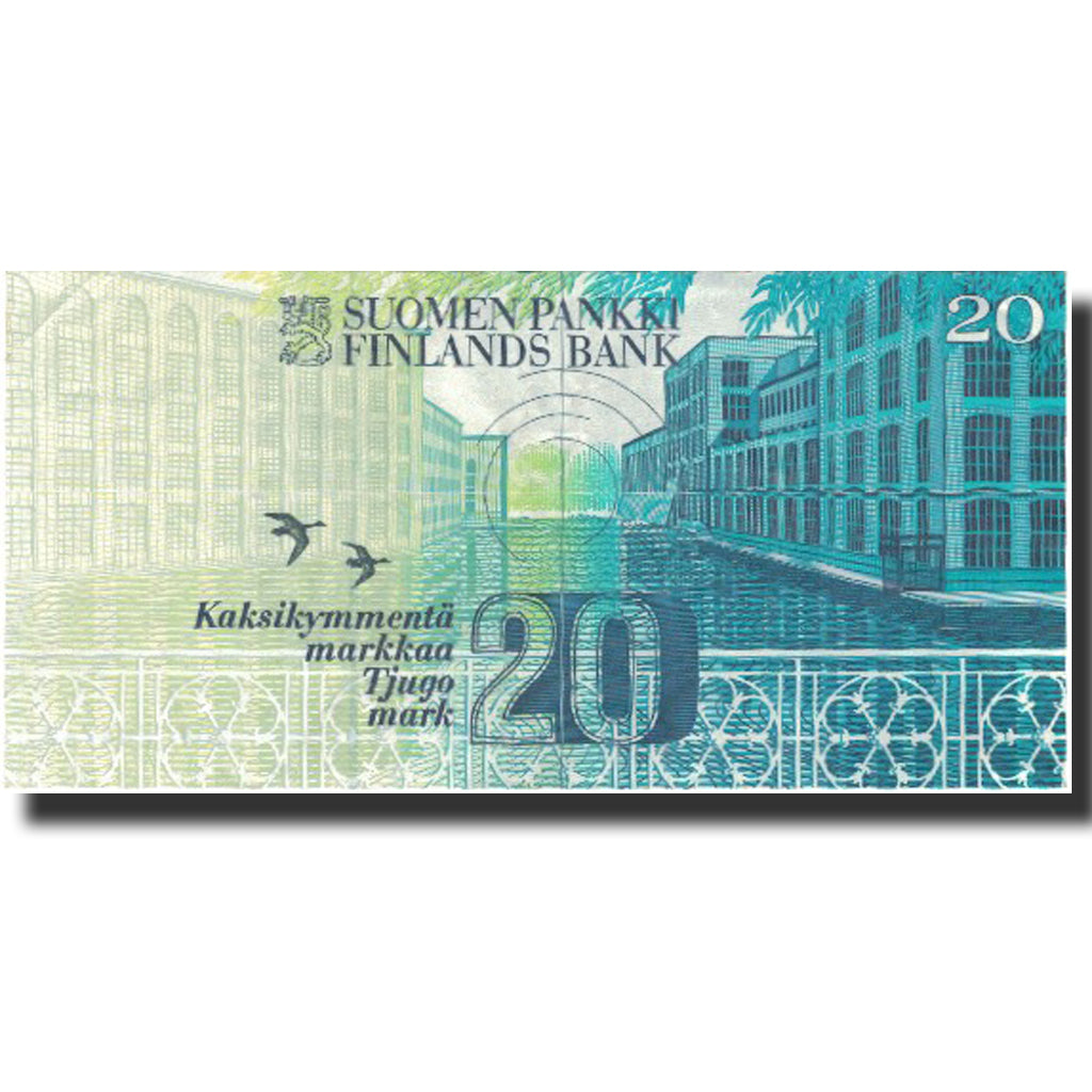 Banknote, Finland, 20 Markkaa, 1993, 1993, KM:122, VF(30-35)