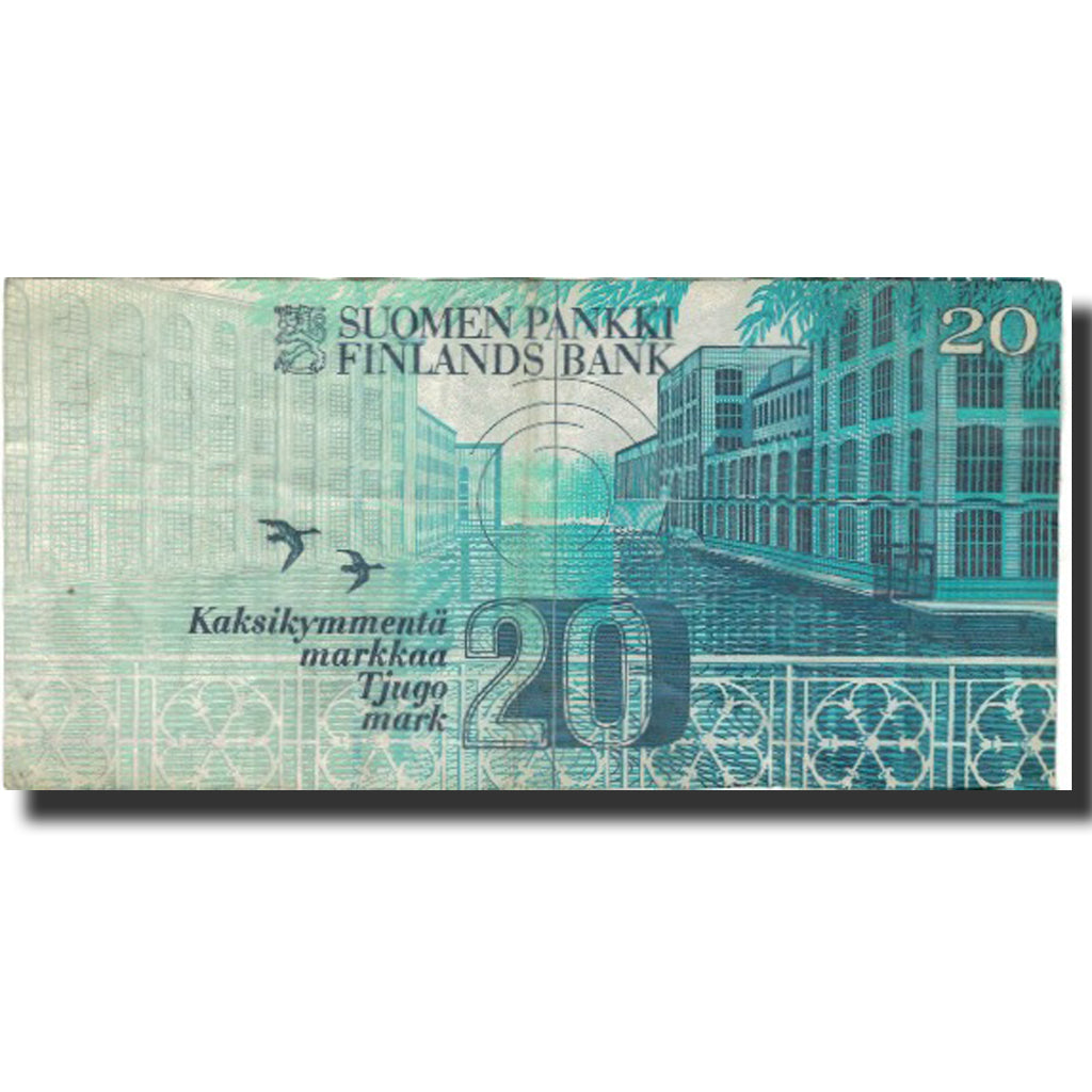 Banknote, Finland, 20 Markkaa, 1993, 1993, KM:123, VF(20-25)