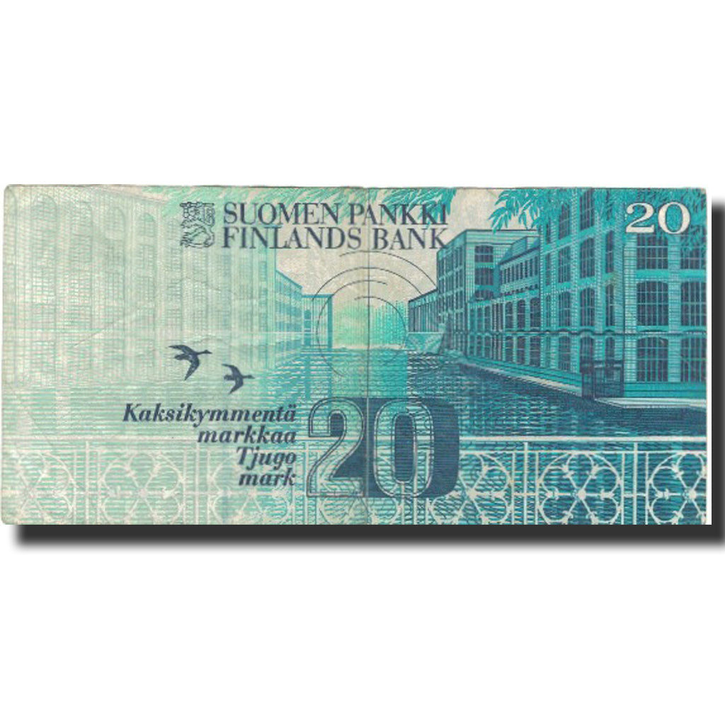 Banknote, Finland, 20 Markkaa, 1993, 1993, KM:123, VF(20-25)
