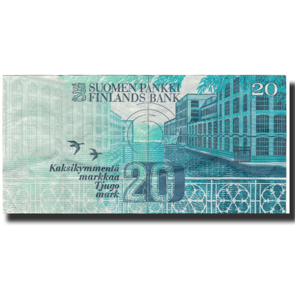 Banknote, Finland, 20 Markkaa, 1993, 1993, KM:123, VF(20-25)