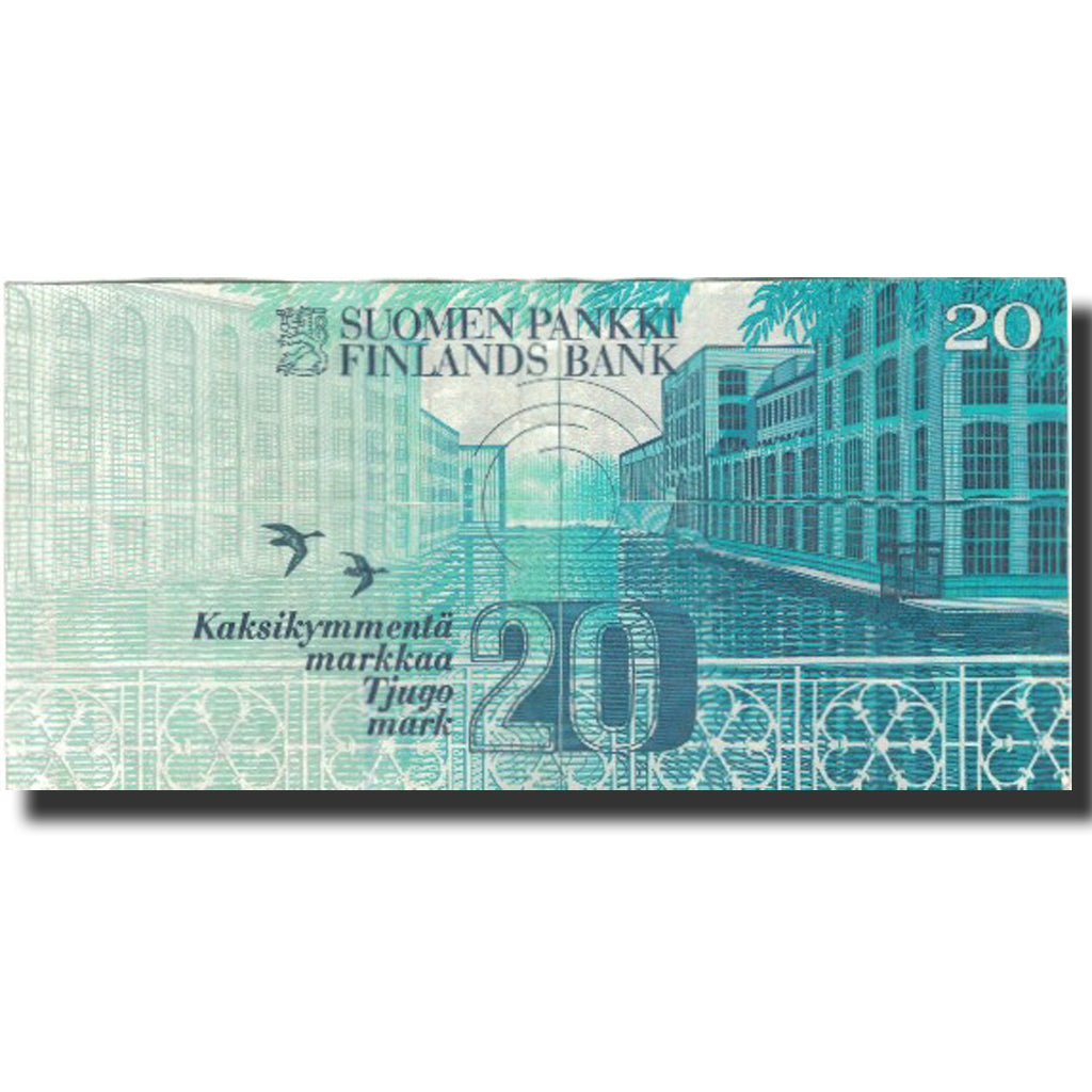 Banknote, Finland, 20 Markkaa, 1993, 1993, KM:123, VF(20-25)