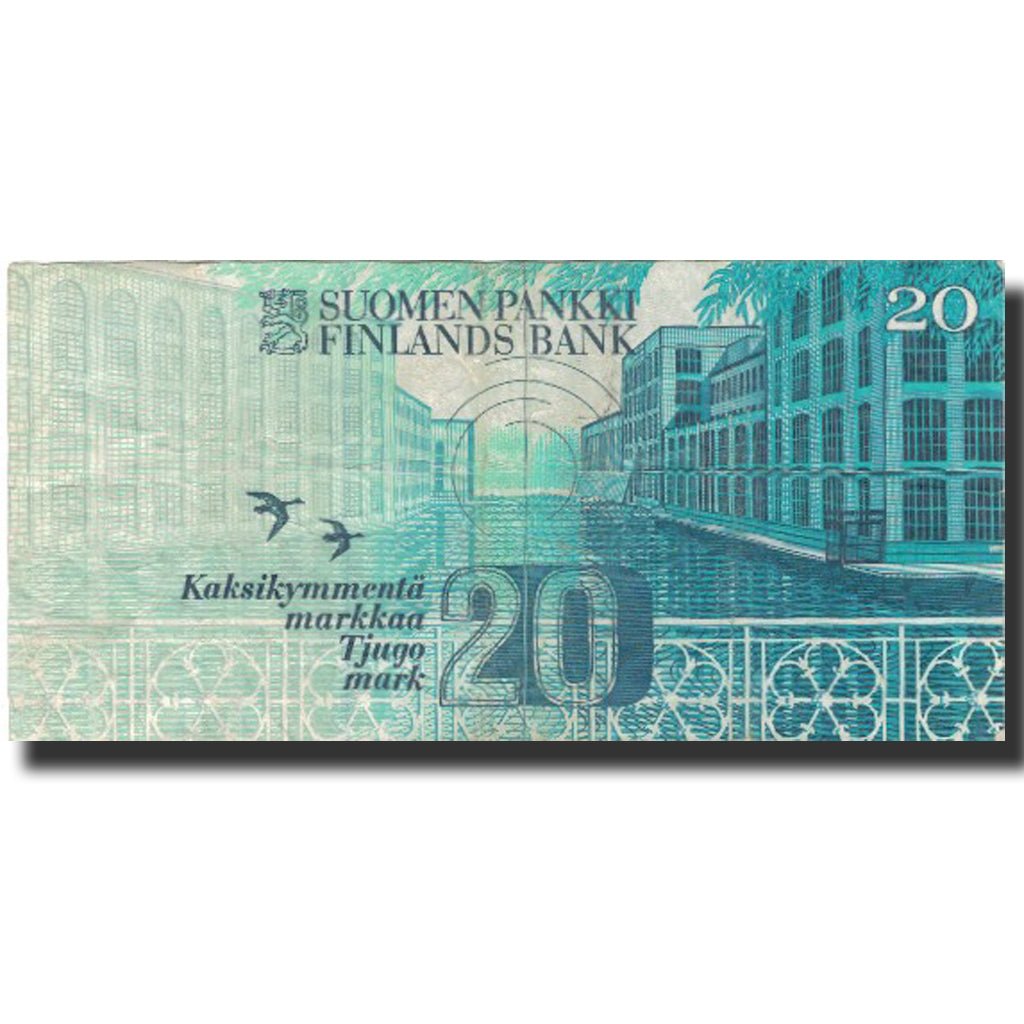 Banknote, Finland, 20 Markkaa, 1993, 1993, KM:123, VF(20-25)