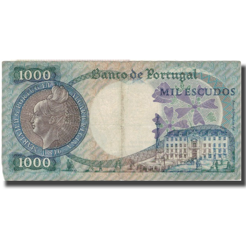 Banconote, Portogallo, 1000 Escudos, 1967, 1967-05-19, KM:172b, MB+