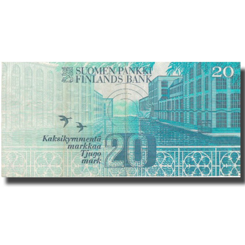 Banknote, Finland, 20 Markkaa, 1993, 1993, KM:123, VF(20-25)