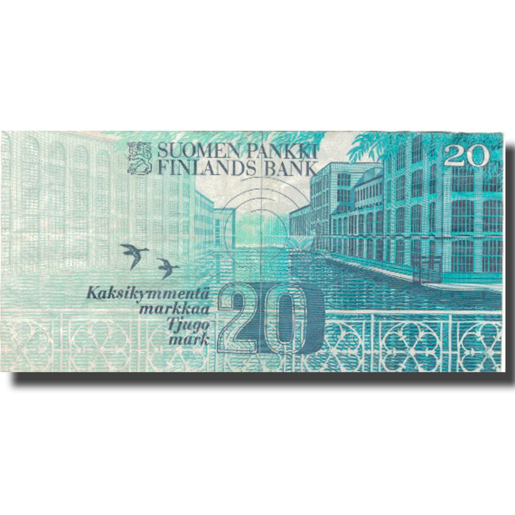 Banknote, Finland, 20 Markkaa, 1993, 1993, KM:123, VF(20-25)