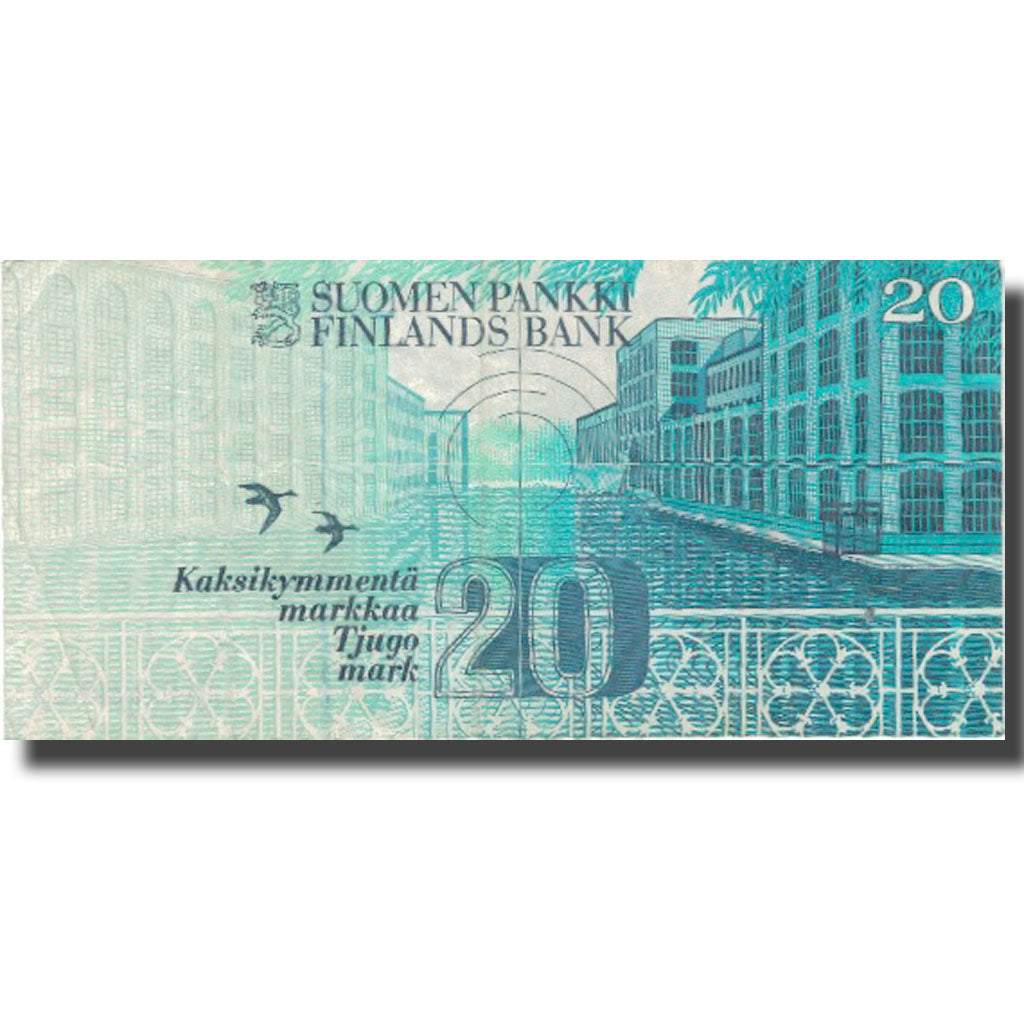 Banknote, Finland, 20 Markkaa, 1993, 1993, KM:123, VF(20-25)